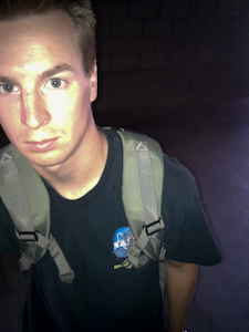 Cell phone self-portrait Cell phone self-portrait