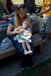 Adria decides that she does like cake