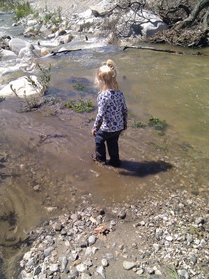 Adria doing the river dance